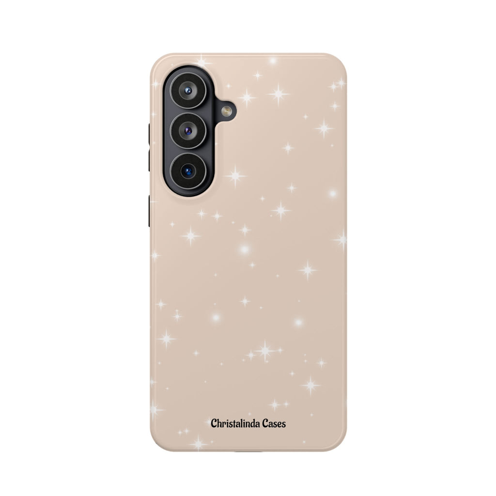 Sparkling Beige Impact-Resistant MagSafe Phone Case