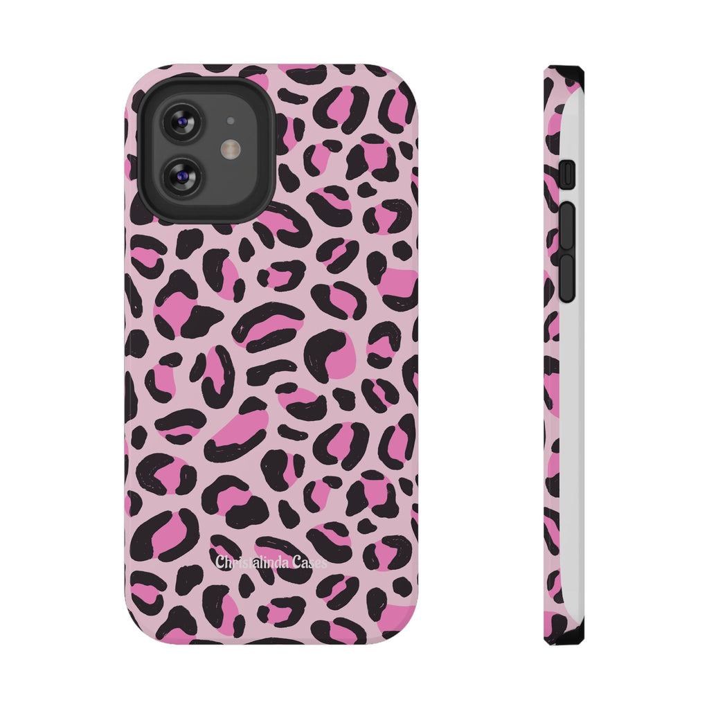 Pink Safari Impact-Resistant MagSafe Phone Case