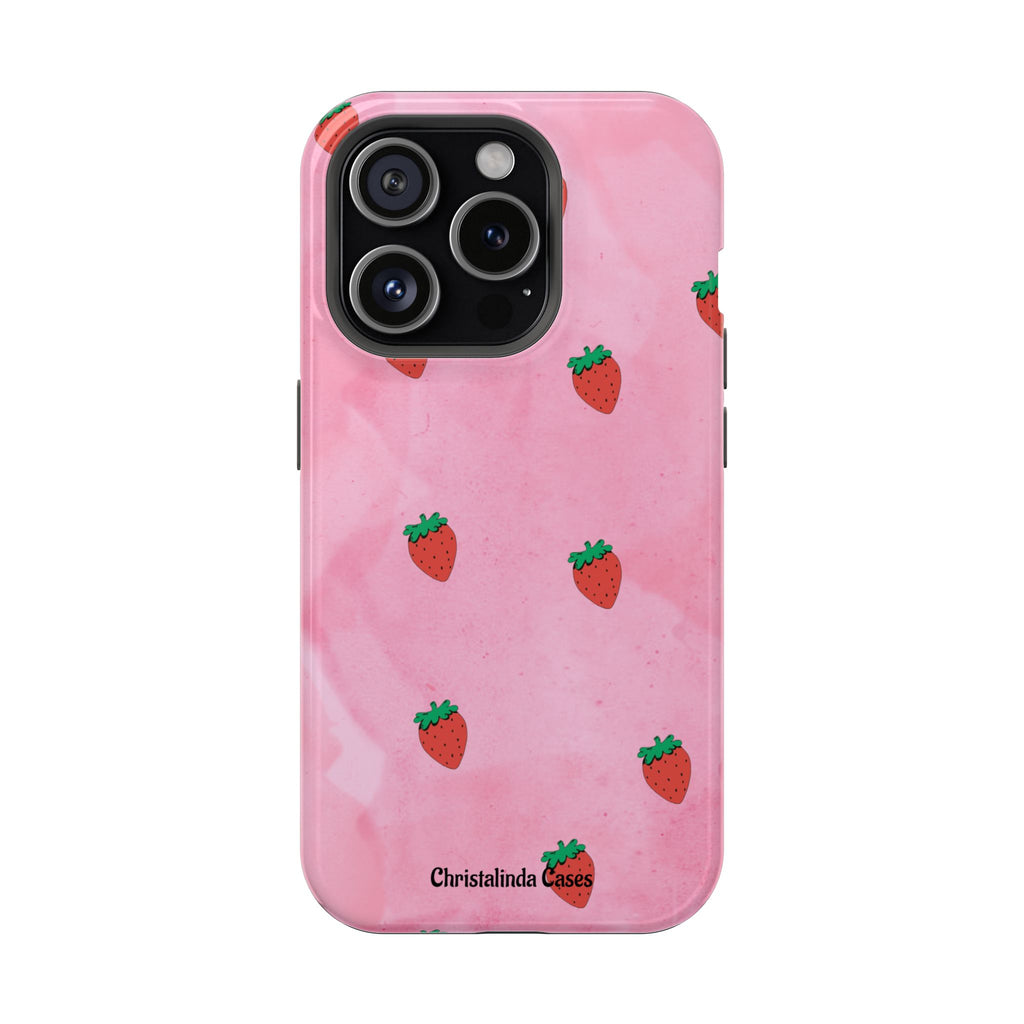 Strawberry Street MagSafe Impact-Resistant Phone Case