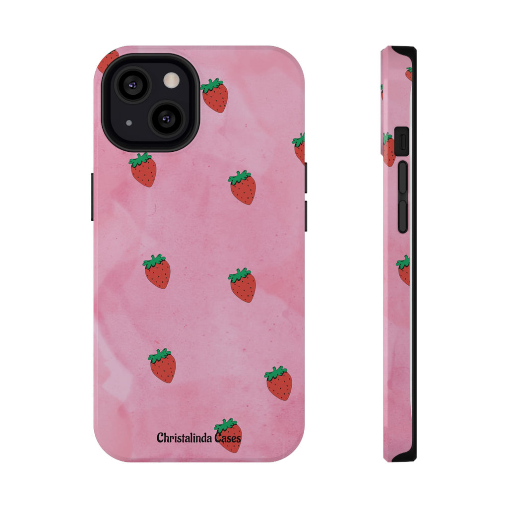 Strawberry Street MagSafe Impact-Resistant Phone Case