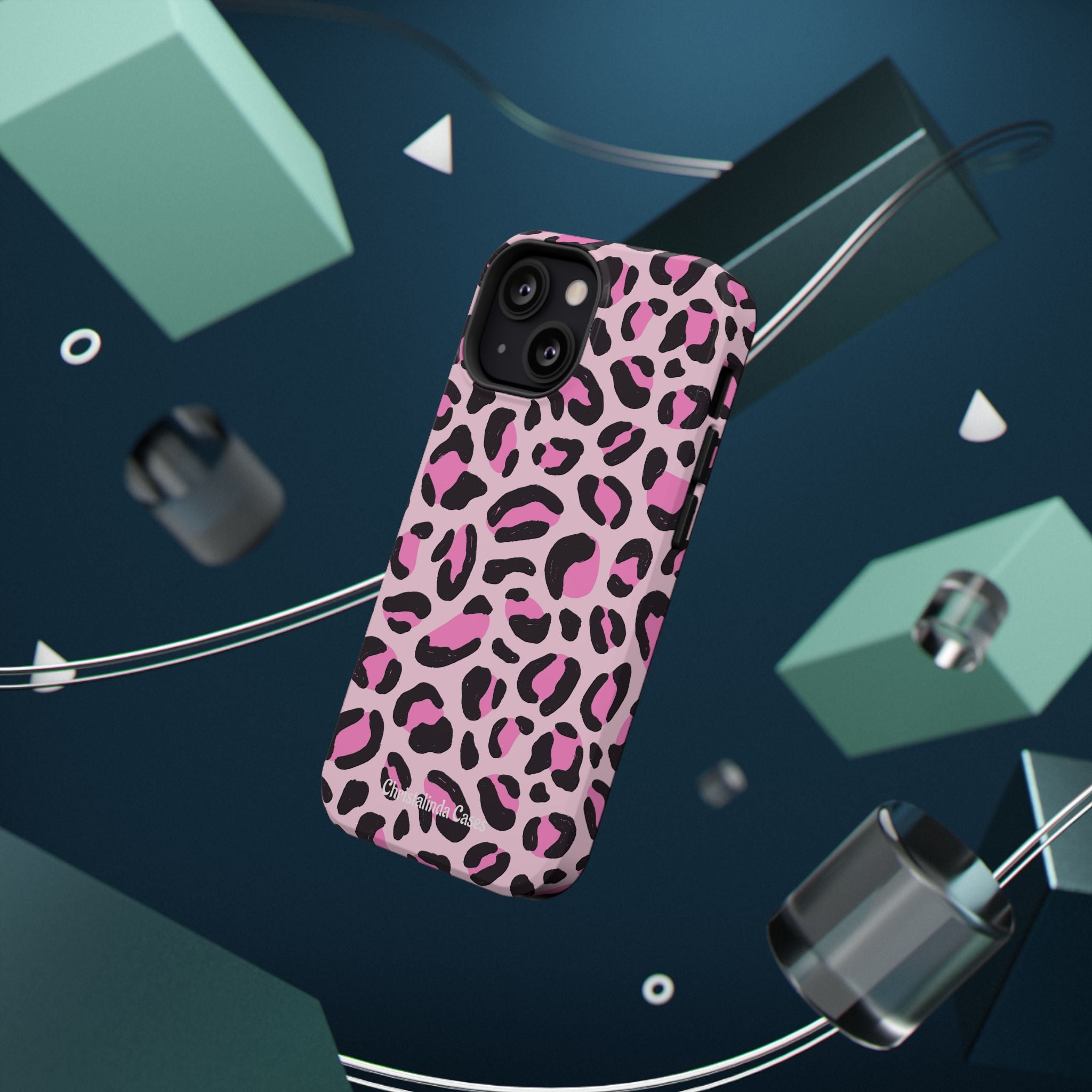 Pink Safari Impact-Resistant MagSafe Phone Case