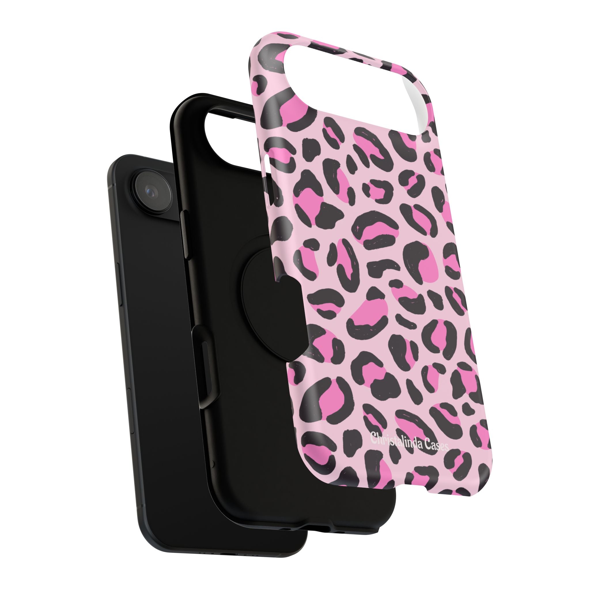 Pink Safari Impact-Resistant MagSafe Phone Case