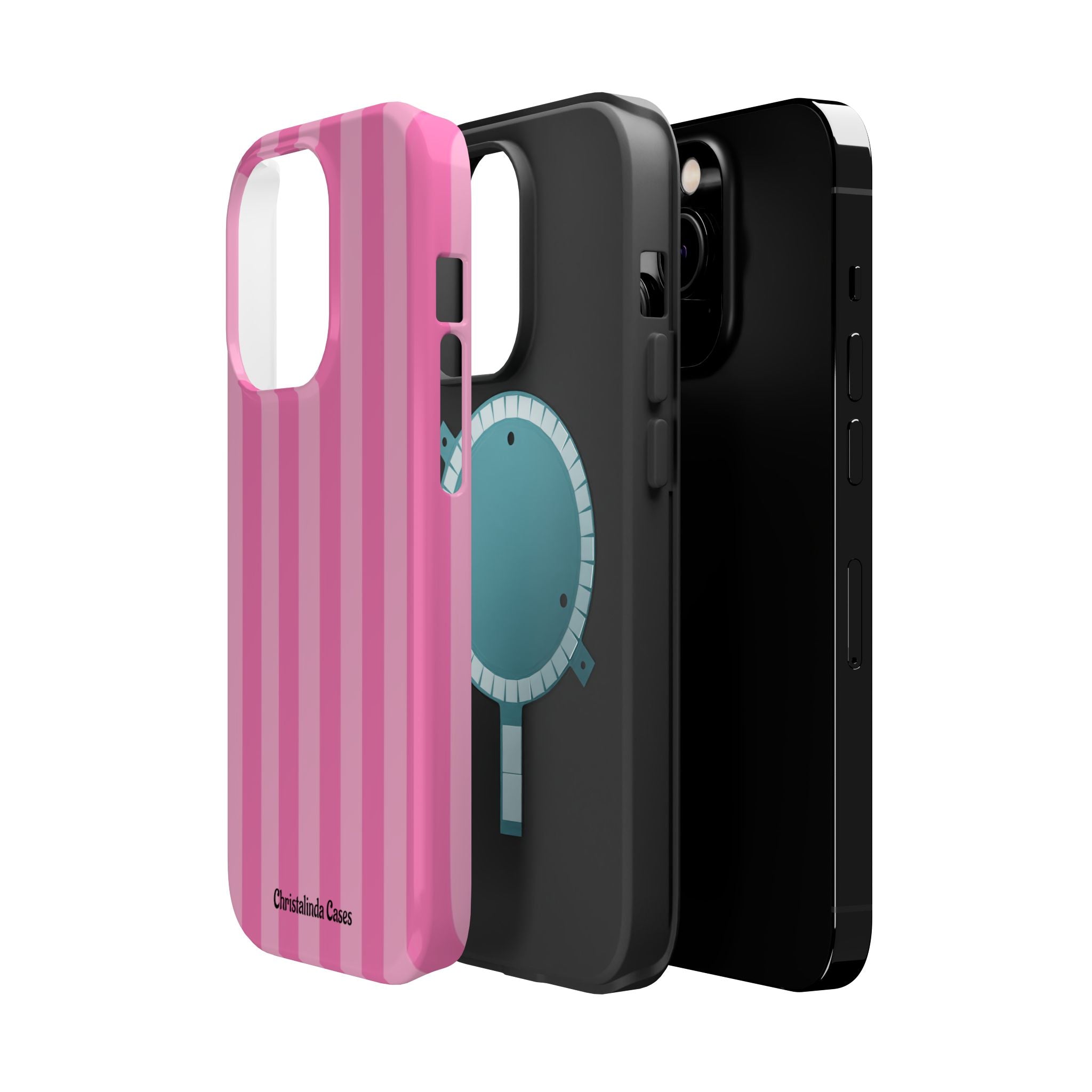 Pretty In Stripes Impact-Resistant MagSafe Phone Case