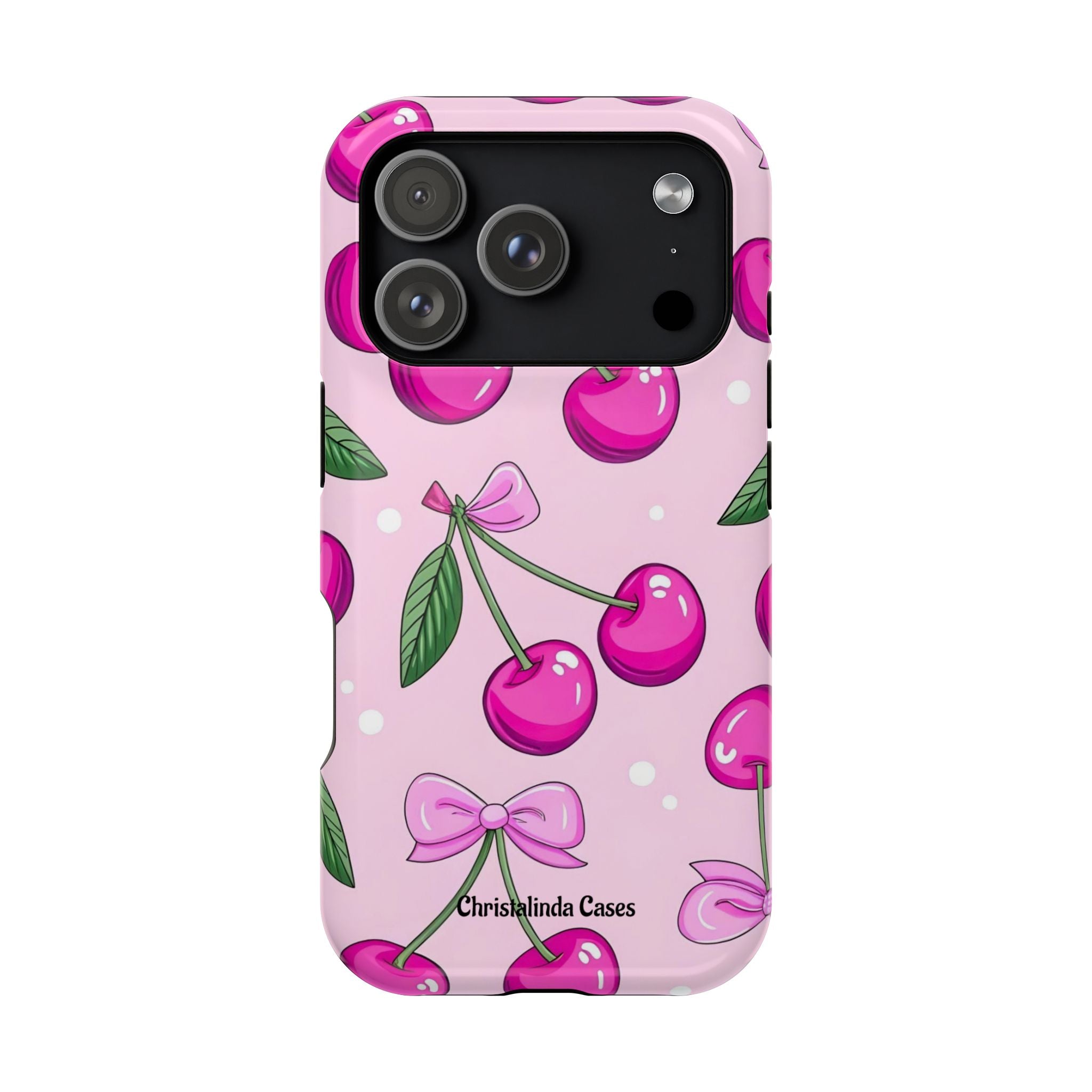 Cherry Cutie Impact-Resistant MagSafe Phone Case
