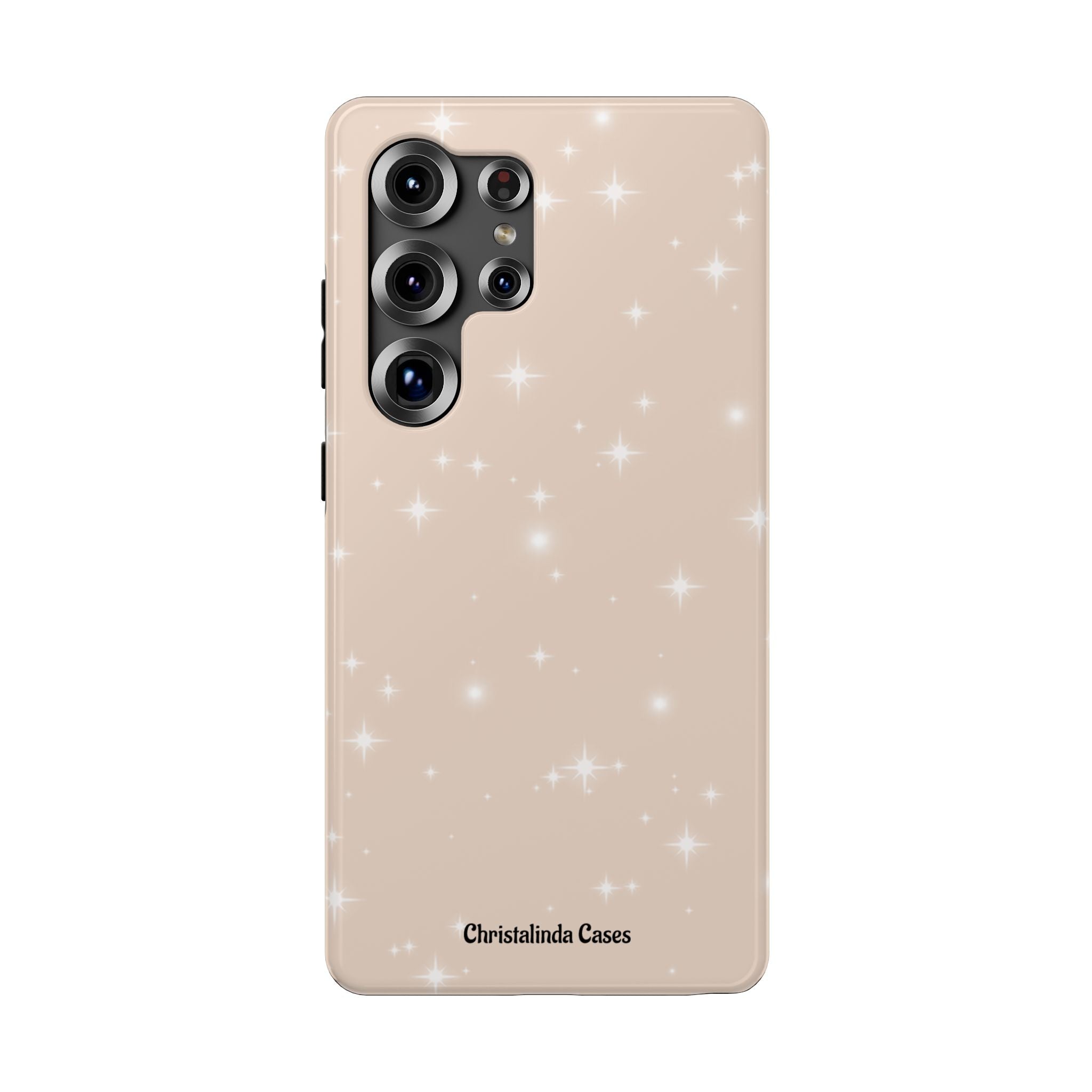 Sparkling Beige Impact-Resistant MagSafe Phone Case
