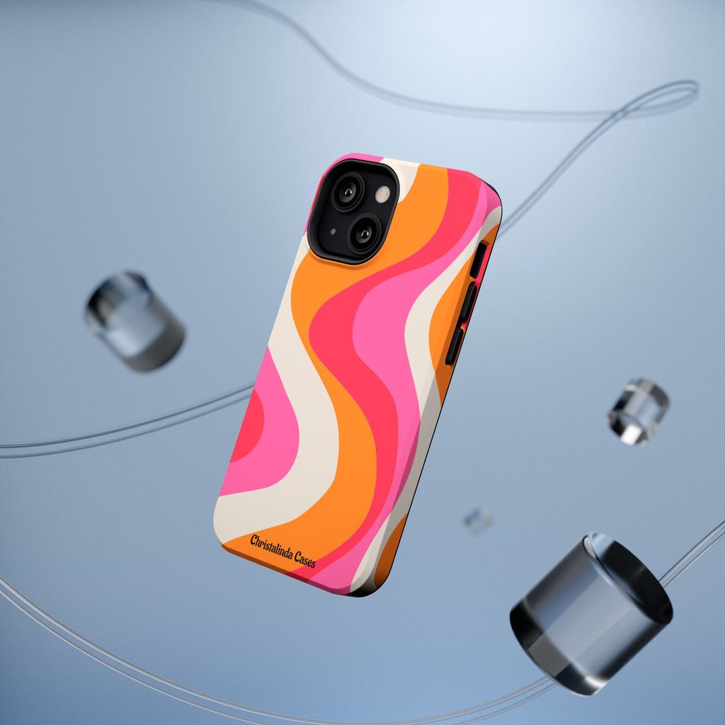 Sunset Sorbet Impact-Resistant MagSafe Phone Case