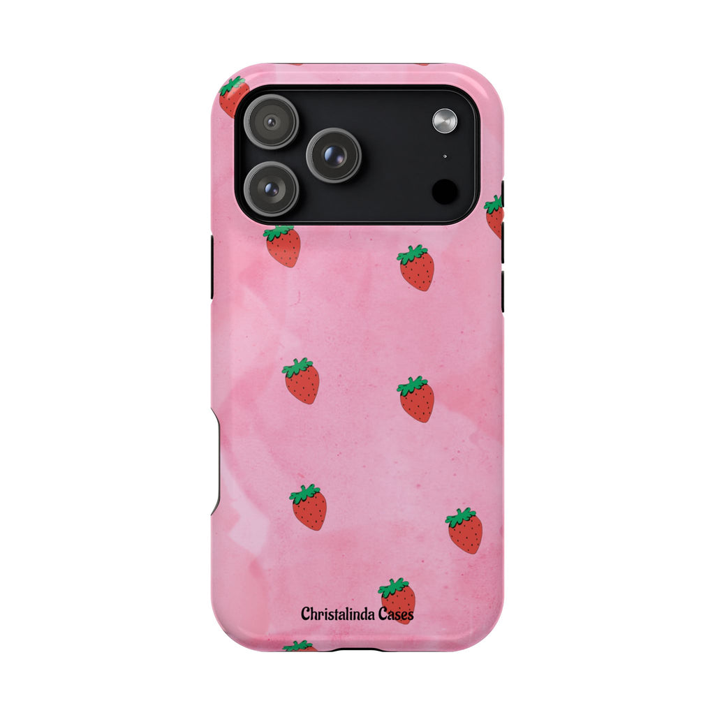 Strawberry Street MagSafe Impact-Resistant Phone Case