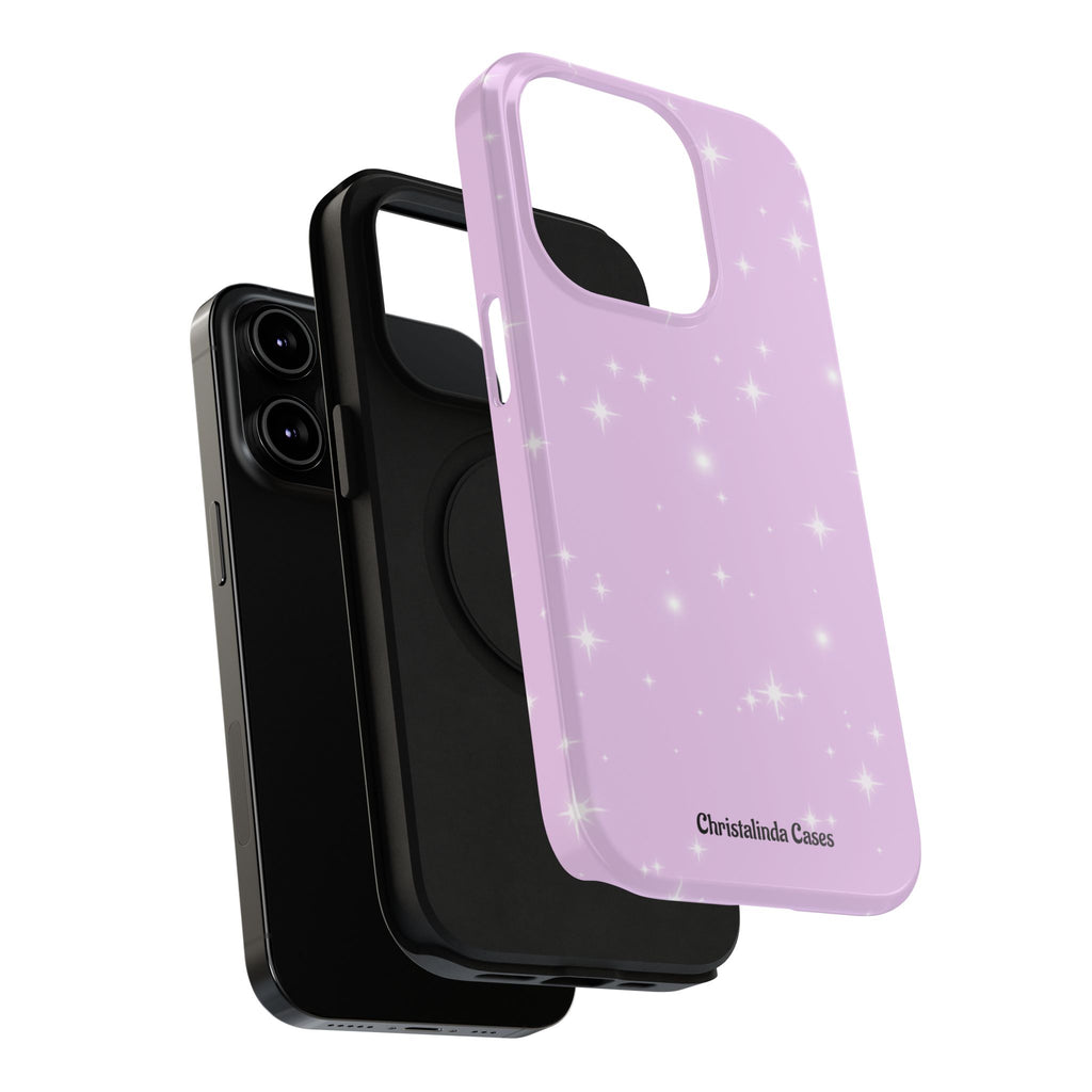 Sparkling Lilac Impact MagSafe Phone Case