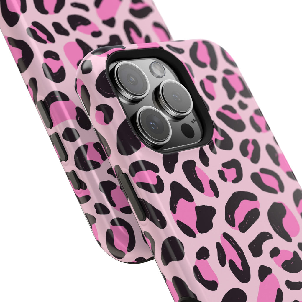 Pink Safari Impact-Resistant MagSafe Phone Case