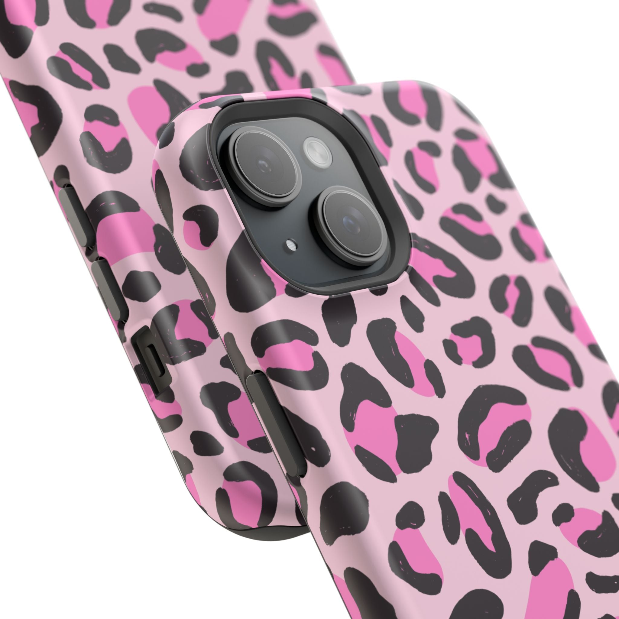 Pink Safari Impact-Resistant MagSafe Phone Case