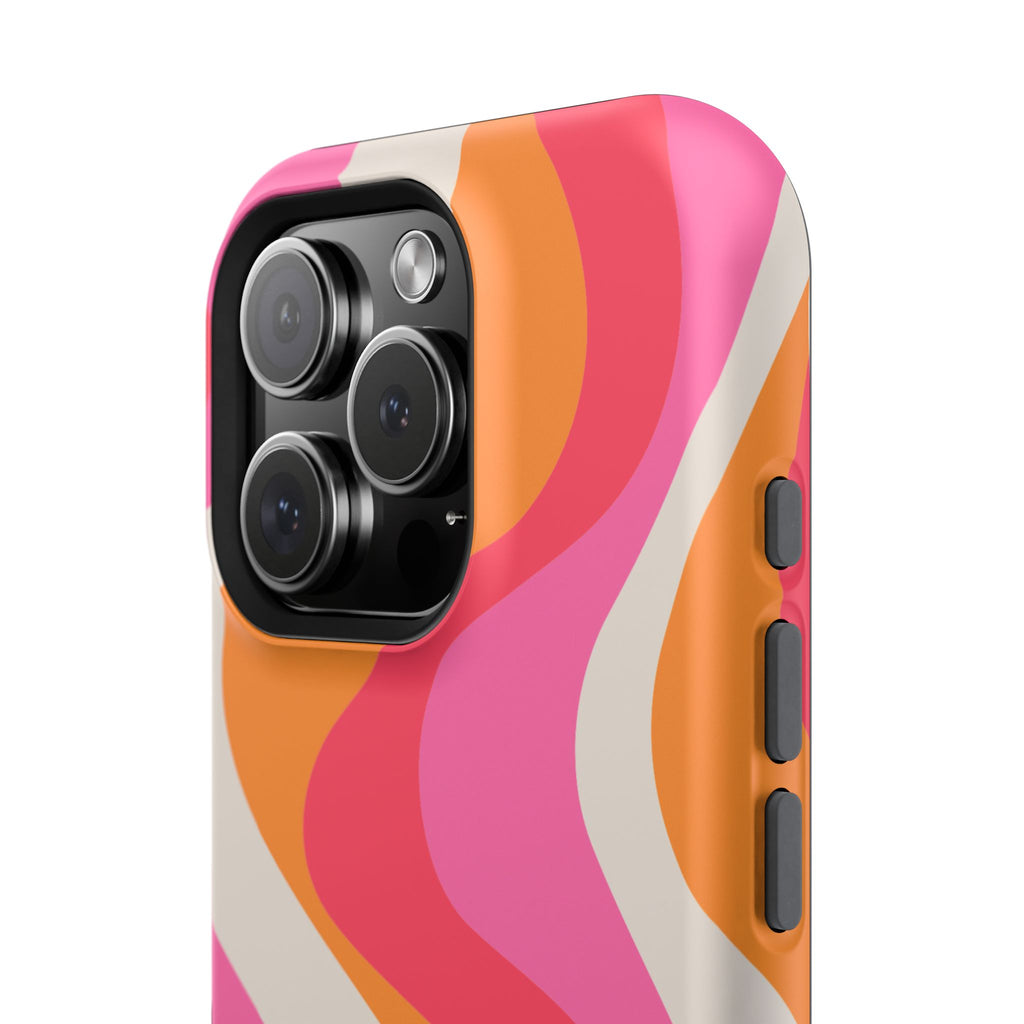 Sunset Sorbet Impact-Resistant MagSafe Phone Case