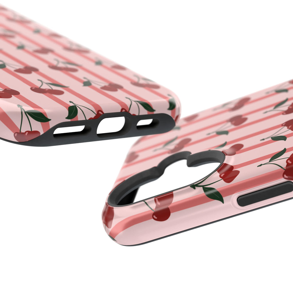Cherry Kiss MagSafe Impact-Resistant Case