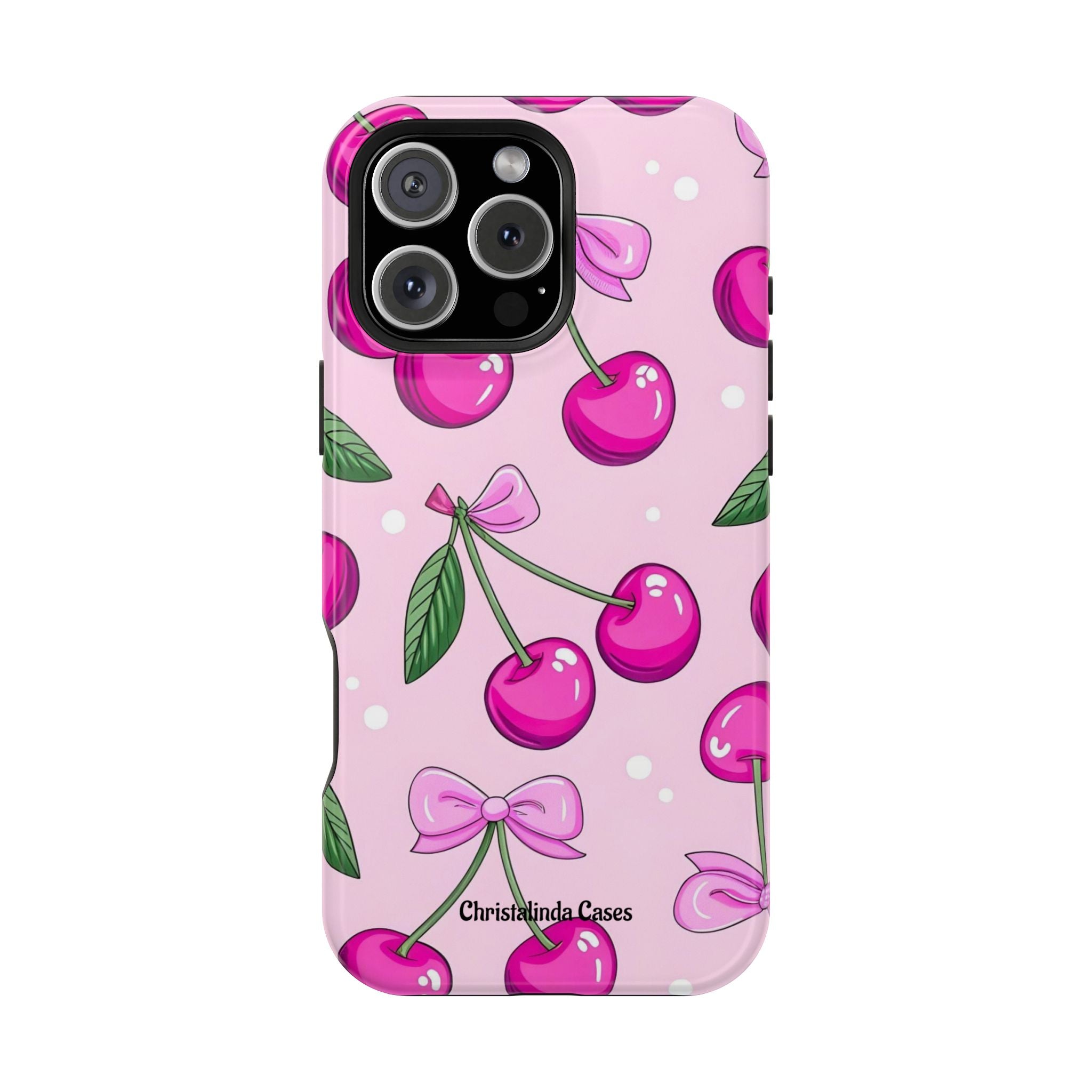 Cherry Cutie Impact-Resistant MagSafe Phone Case