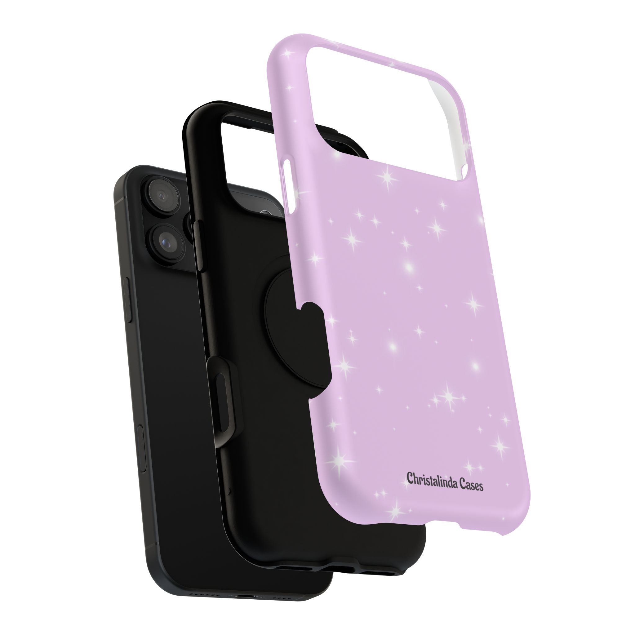 Sparkling Lilac Impact MagSafe Phone Case