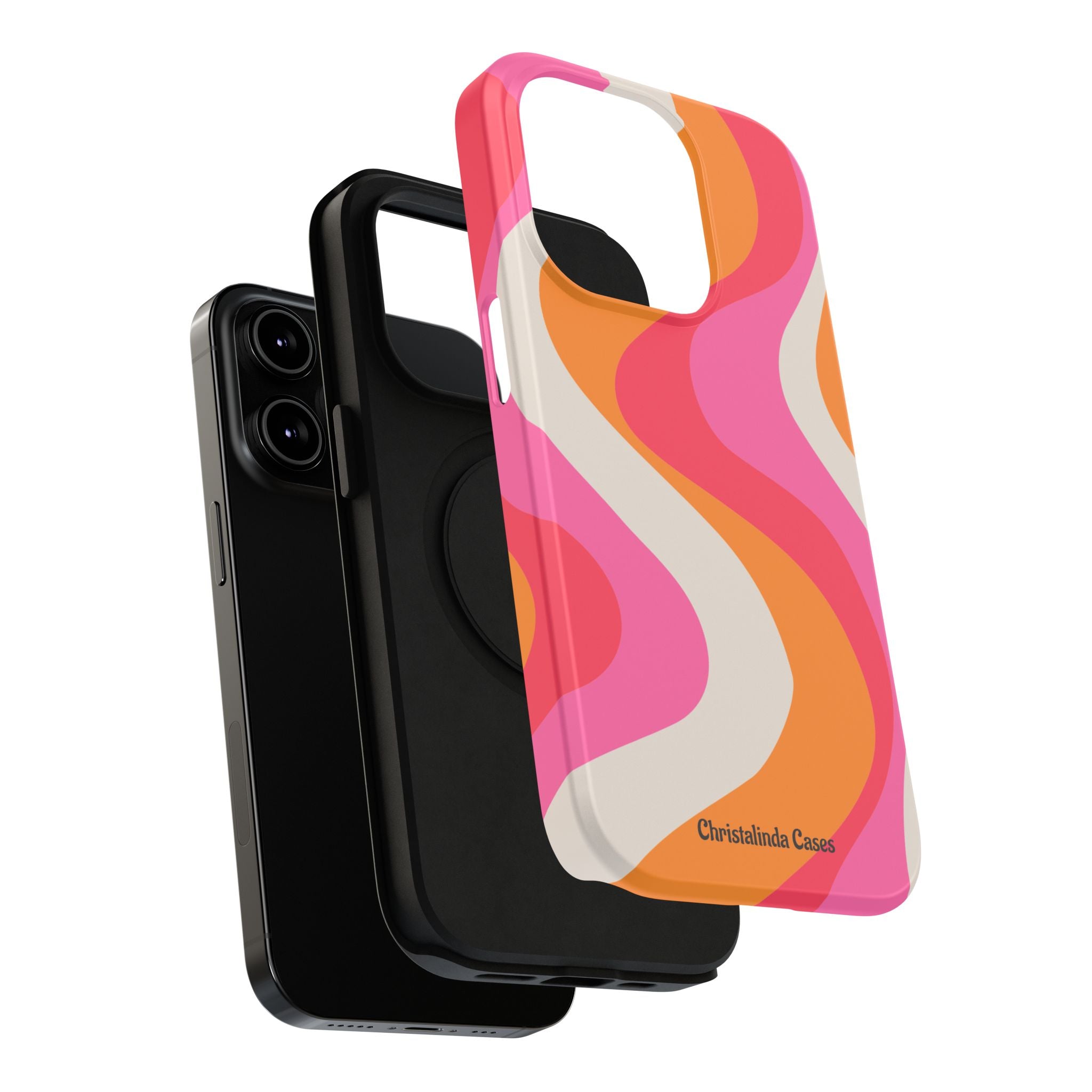Sunset Sorbet Impact-Resistant MagSafe Phone Case
