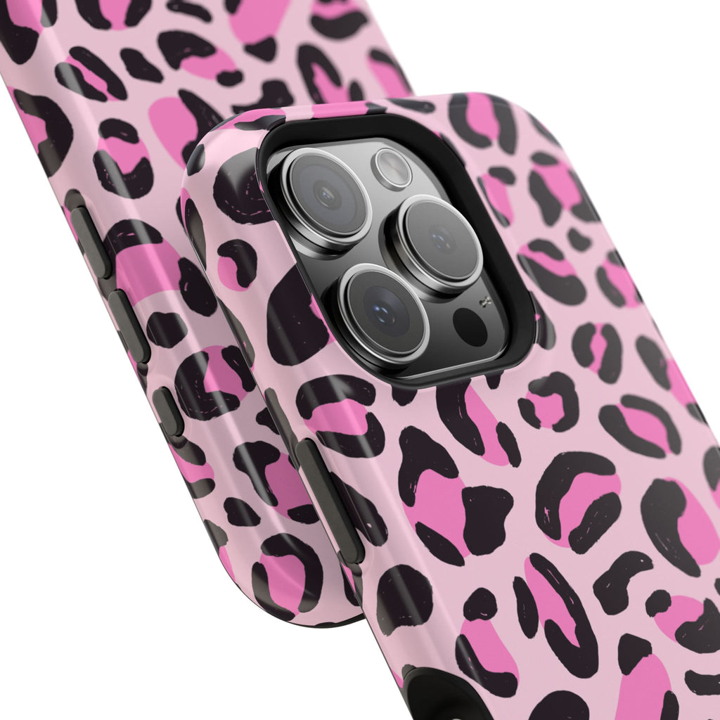 Pink Safari Impact-Resistant MagSafe Phone Case
