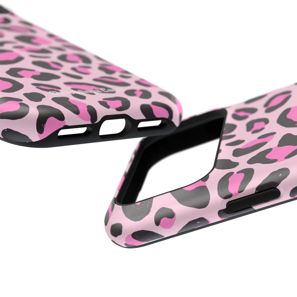 Pink Safari Impact-Resistant MagSafe Phone Case