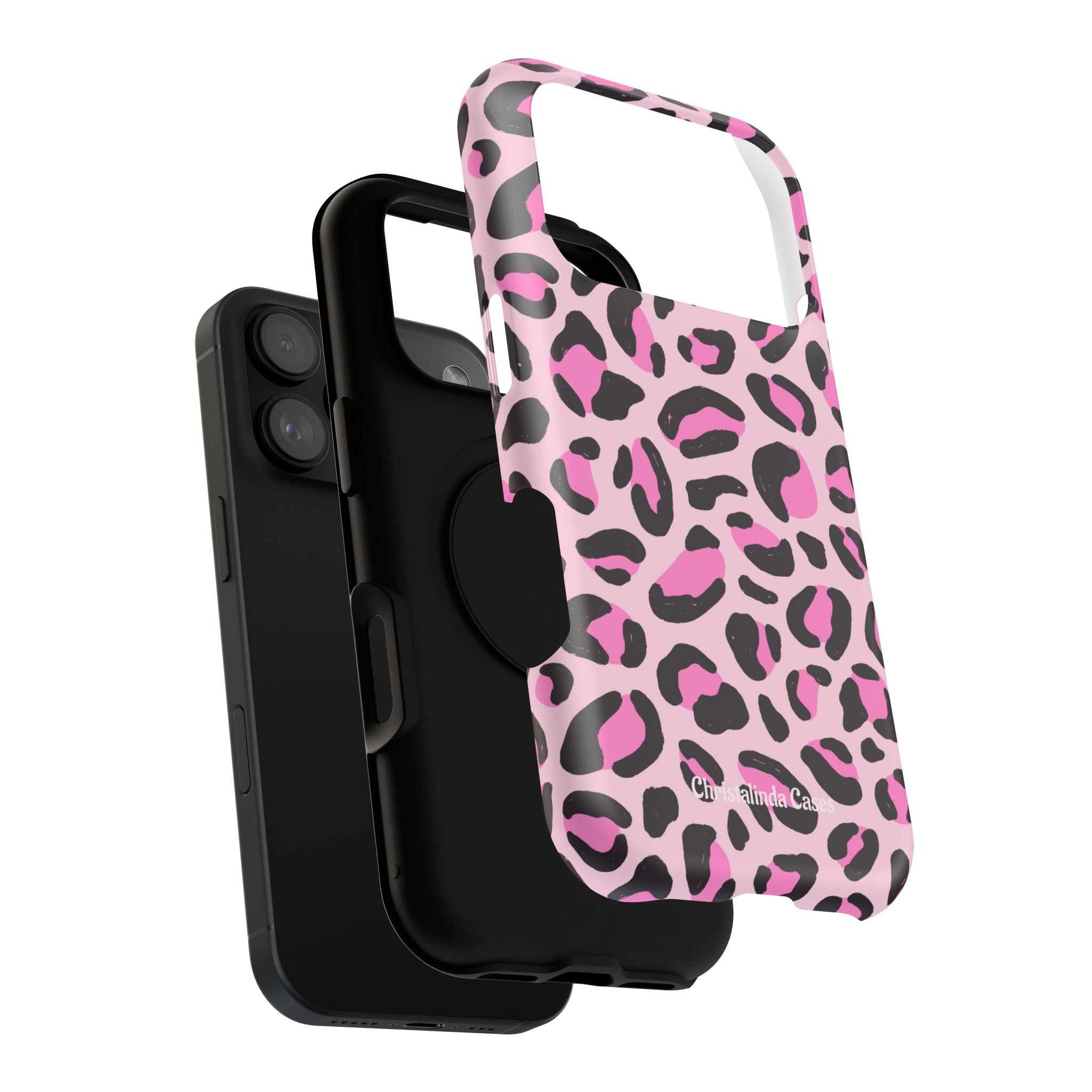 Pink Safari Impact-Resistant MagSafe Phone Case