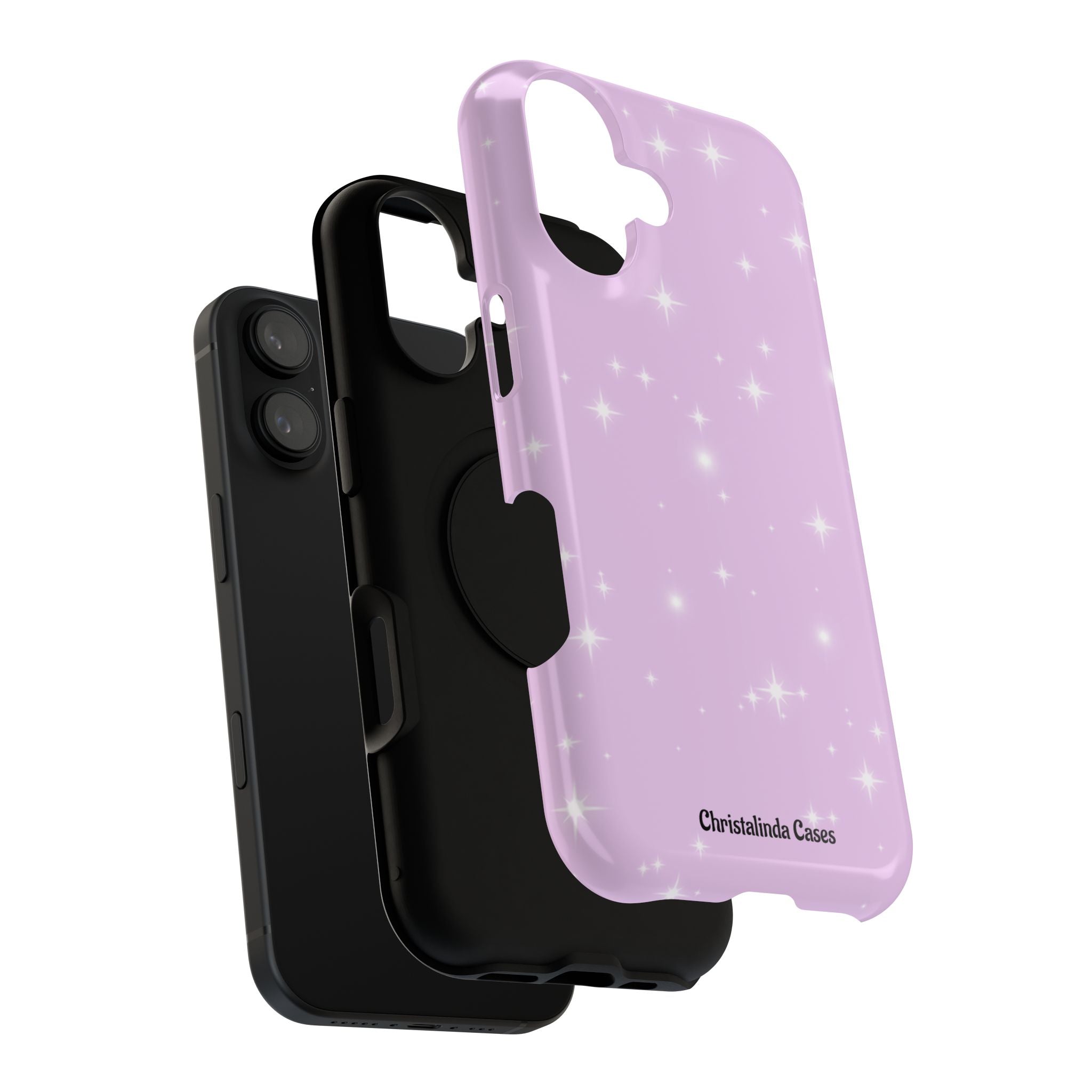 Sparkling Lilac Impact MagSafe Phone Case