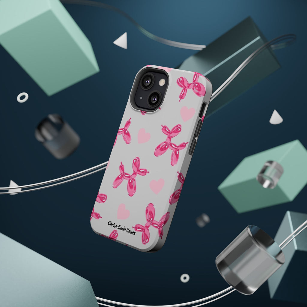 Balloon Charm Impact-Resistant MagSafe phone case