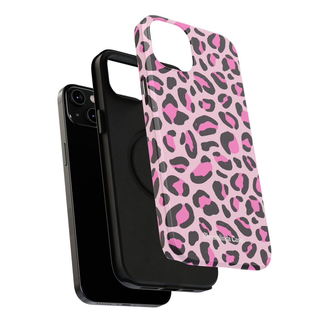 Pink Safari Impact-Resistant MagSafe Phone Case