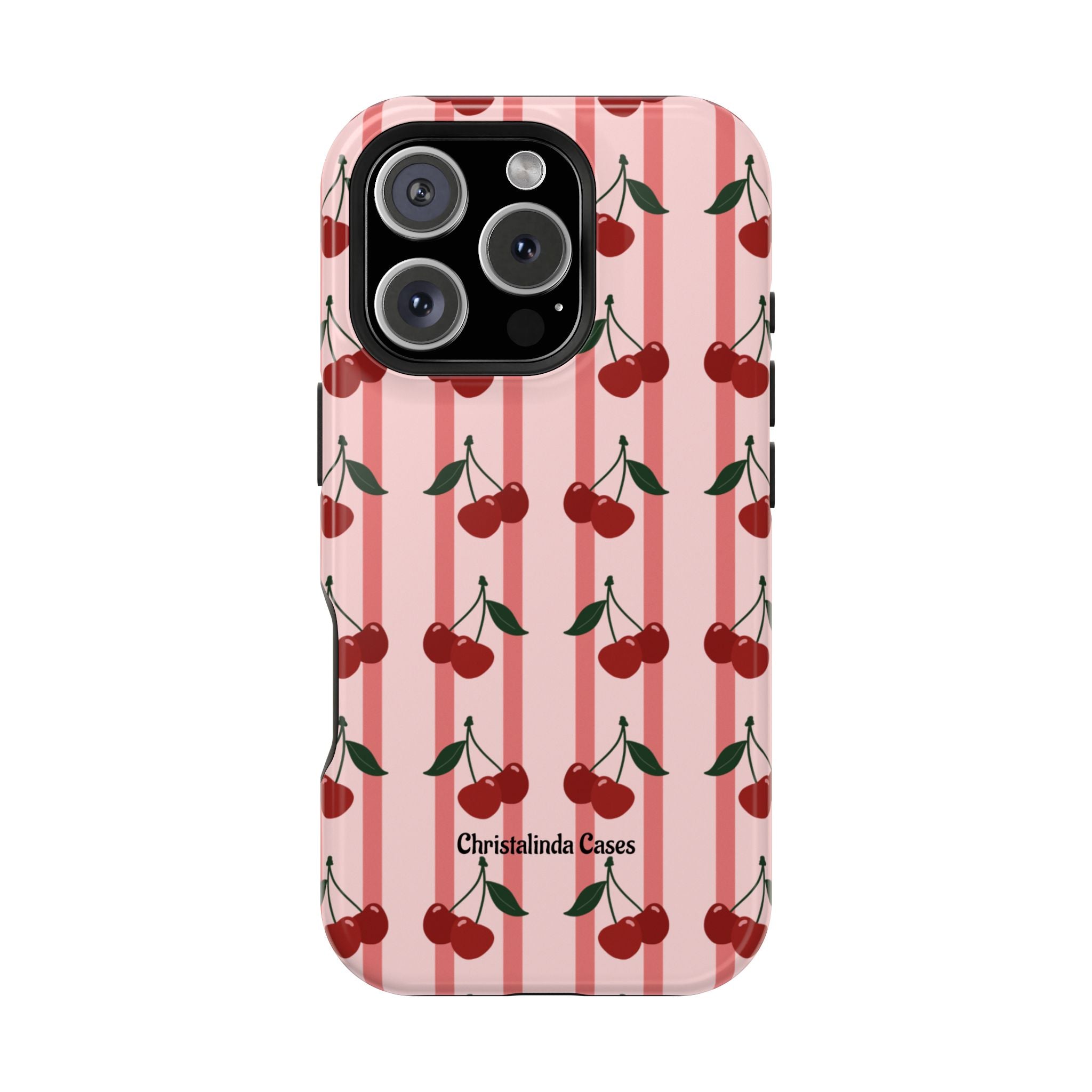 Cherry Kiss MagSafe Impact-Resistant Case