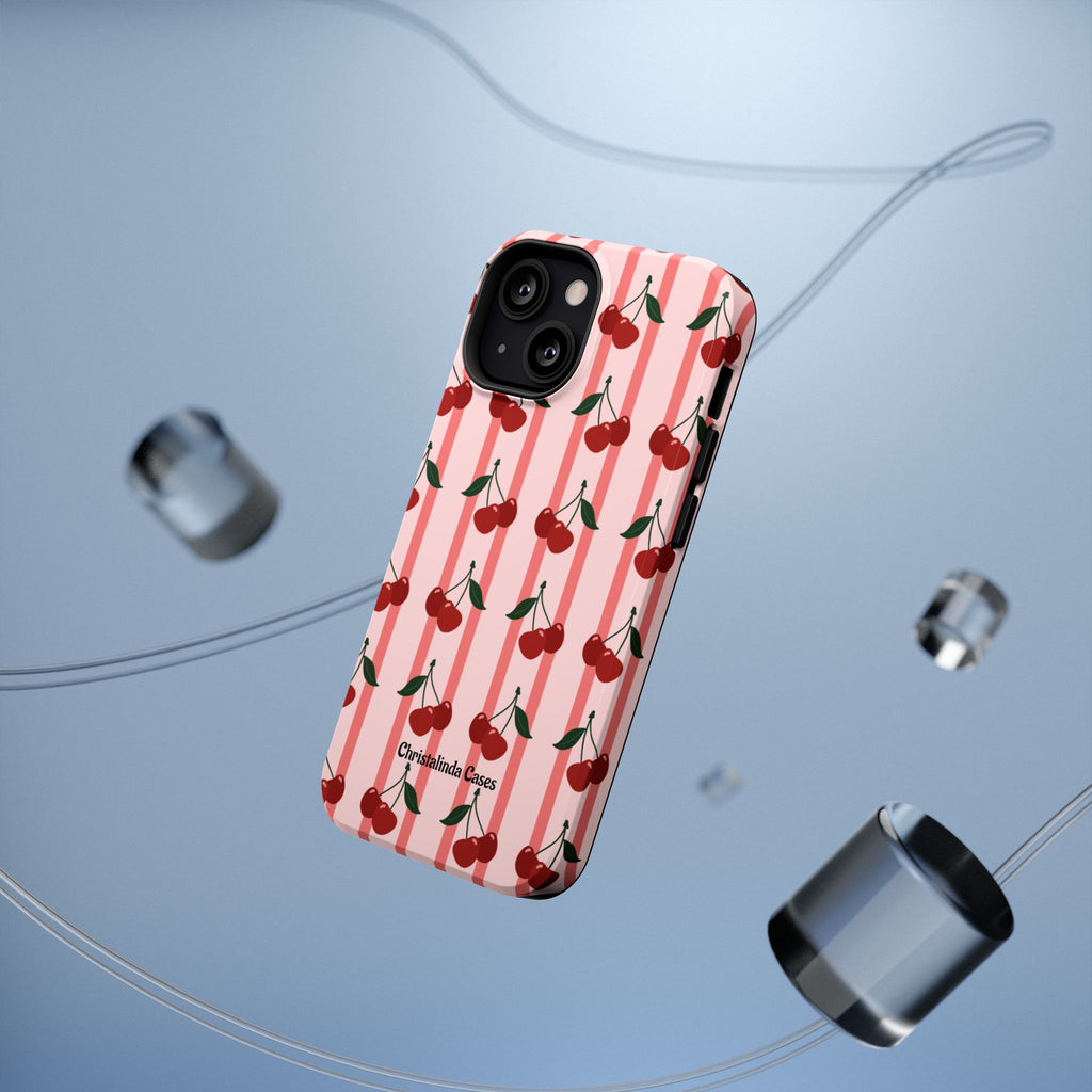 Cherry Kiss MagSafe Impact-Resistant Case