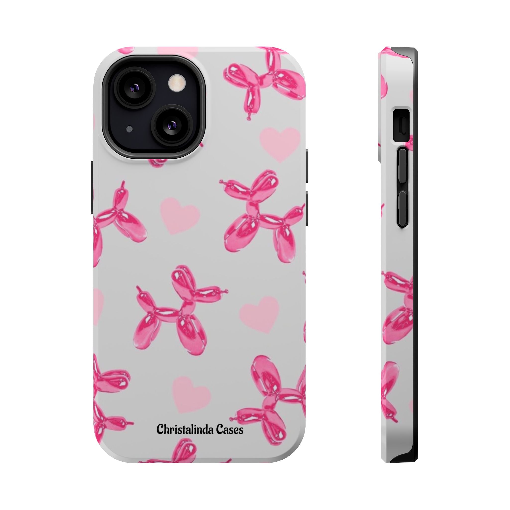 Balloon Charm Impact-Resistant MagSafe phone case