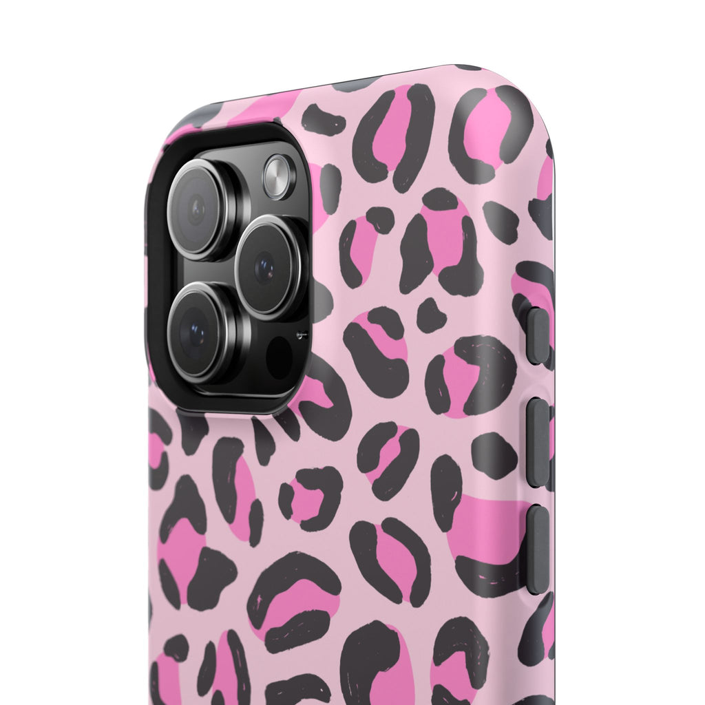 Pink Safari Impact-Resistant MagSafe Phone Case