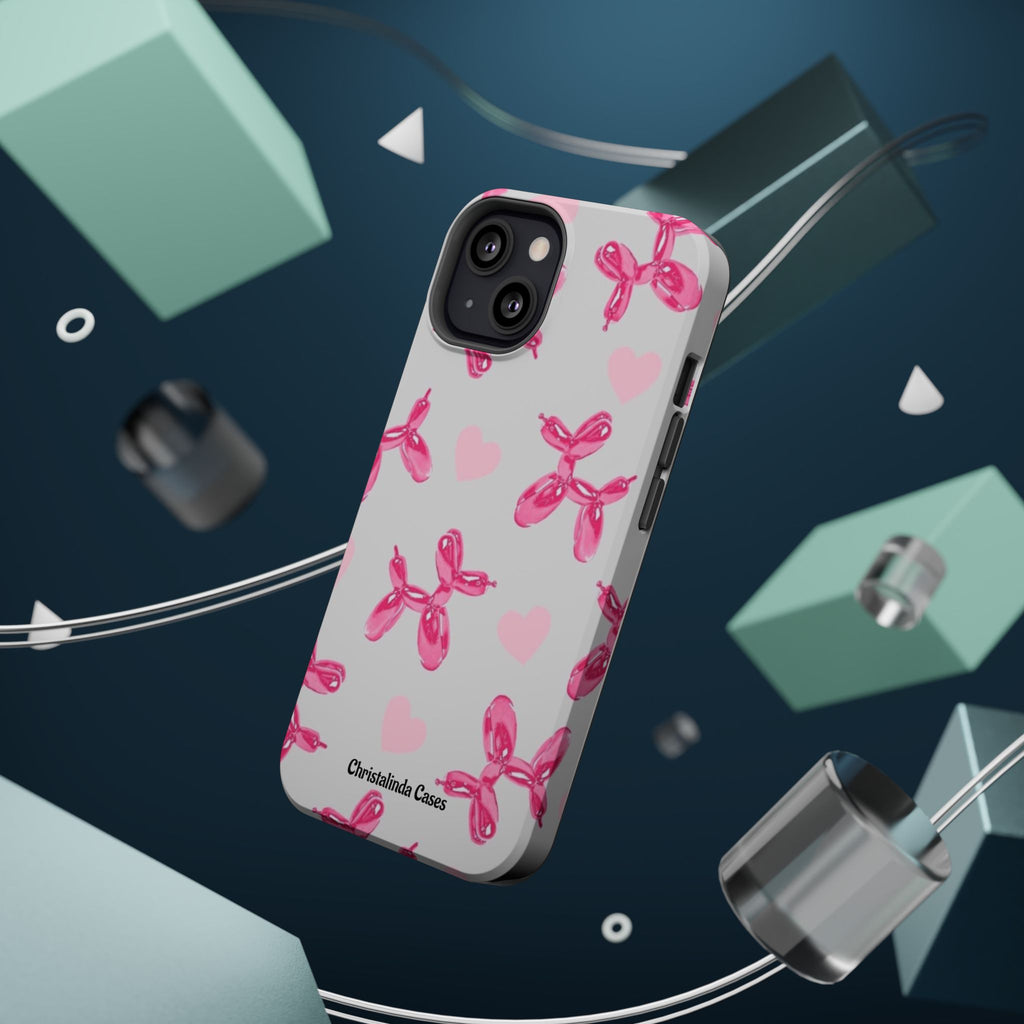 Balloon Charm Impact-Resistant MagSafe phone case
