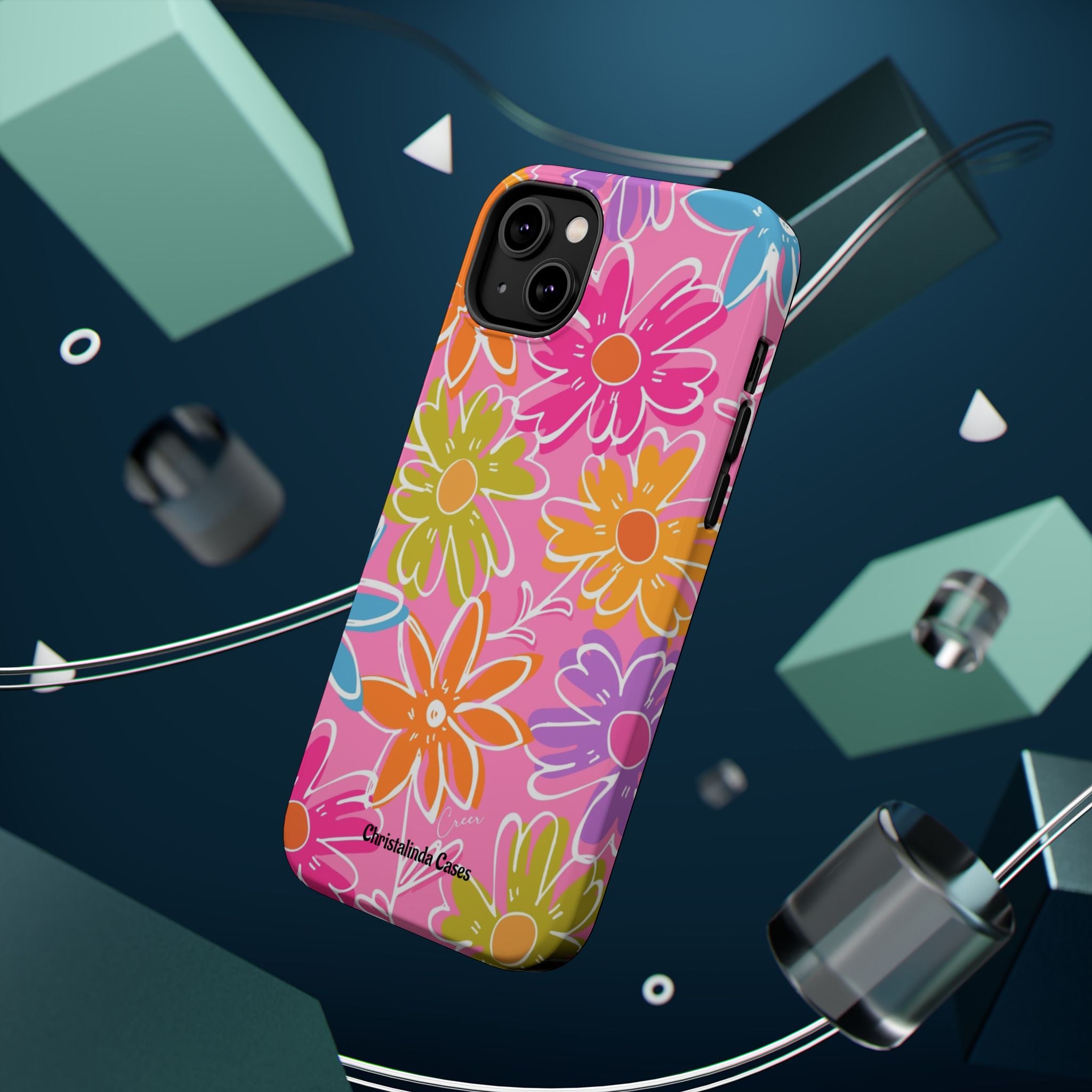 Flower Fiesta Impact-Resistant MagSafePhone Case