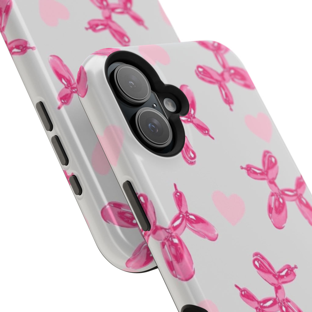 Balloon Charm Impact-Resistant MagSafe phone case