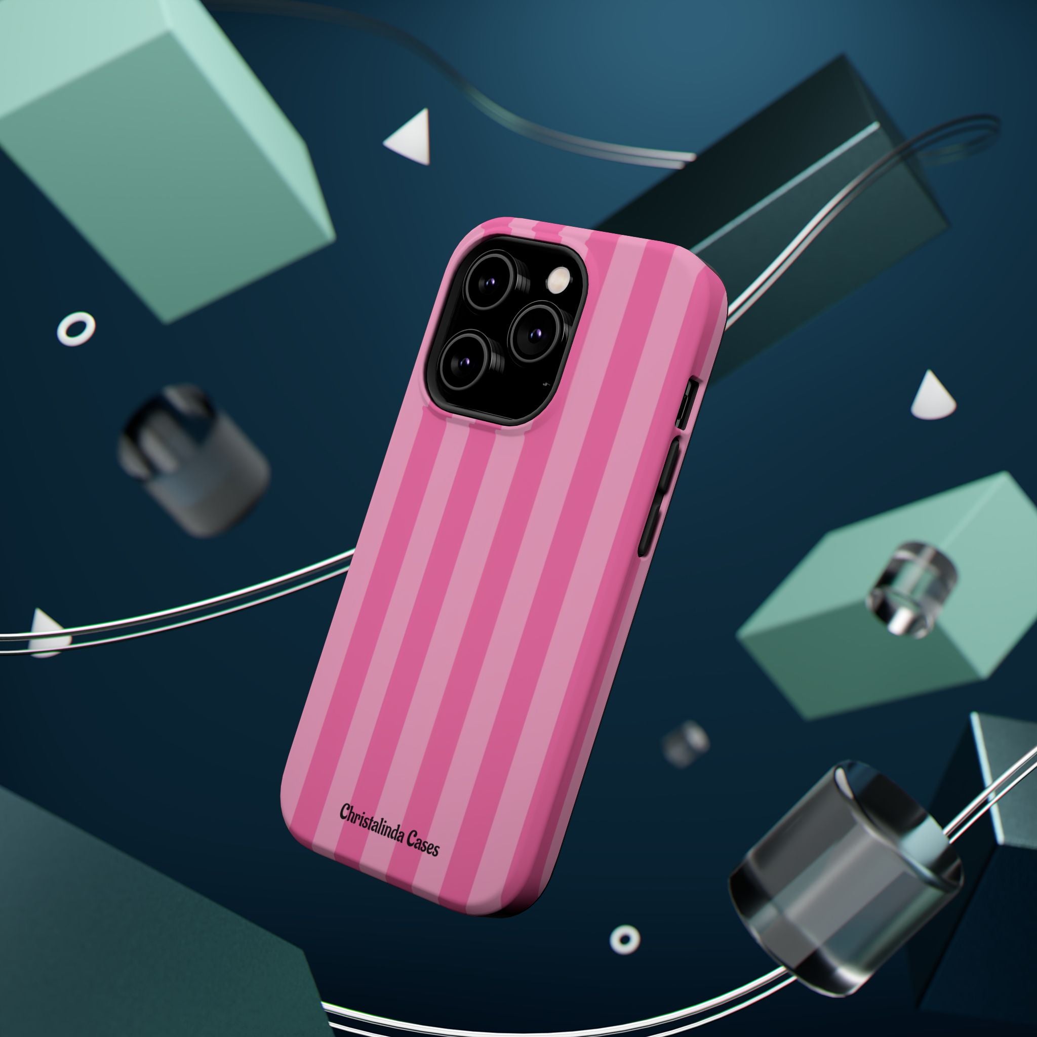 Pretty In Stripes Impact-Resistant MagSafe Phone Case