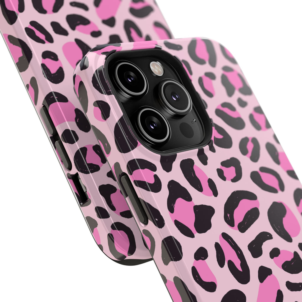 Pink Safari Impact-Resistant MagSafe Phone Case