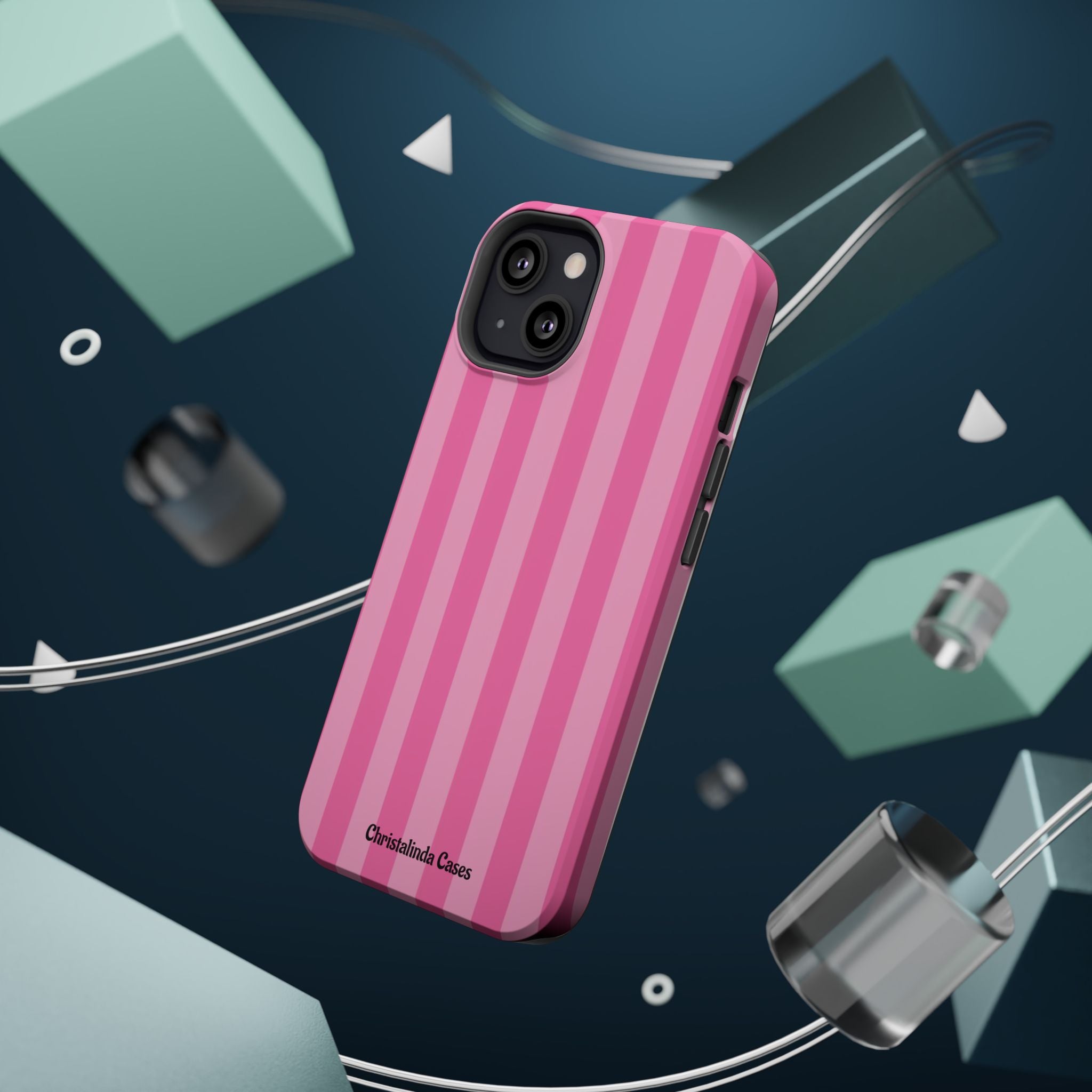 Pretty In Stripes Impact-Resistant MagSafe Phone Case