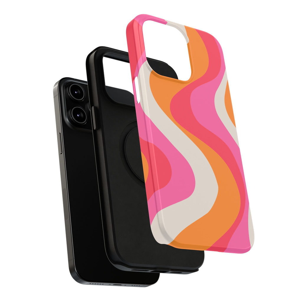 Sunset Sorbet Impact-Resistant MagSafe Phone Case