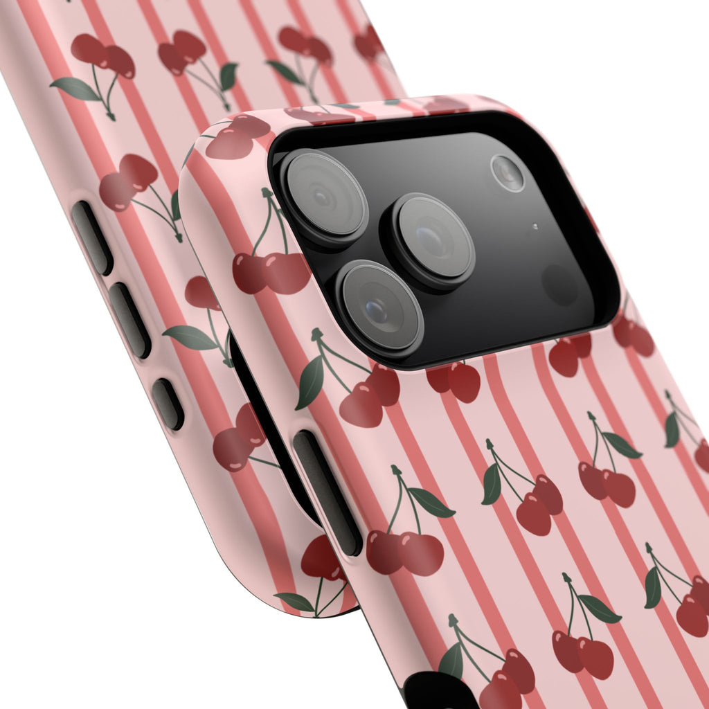 Cherry Kiss MagSafe Impact-Resistant Case