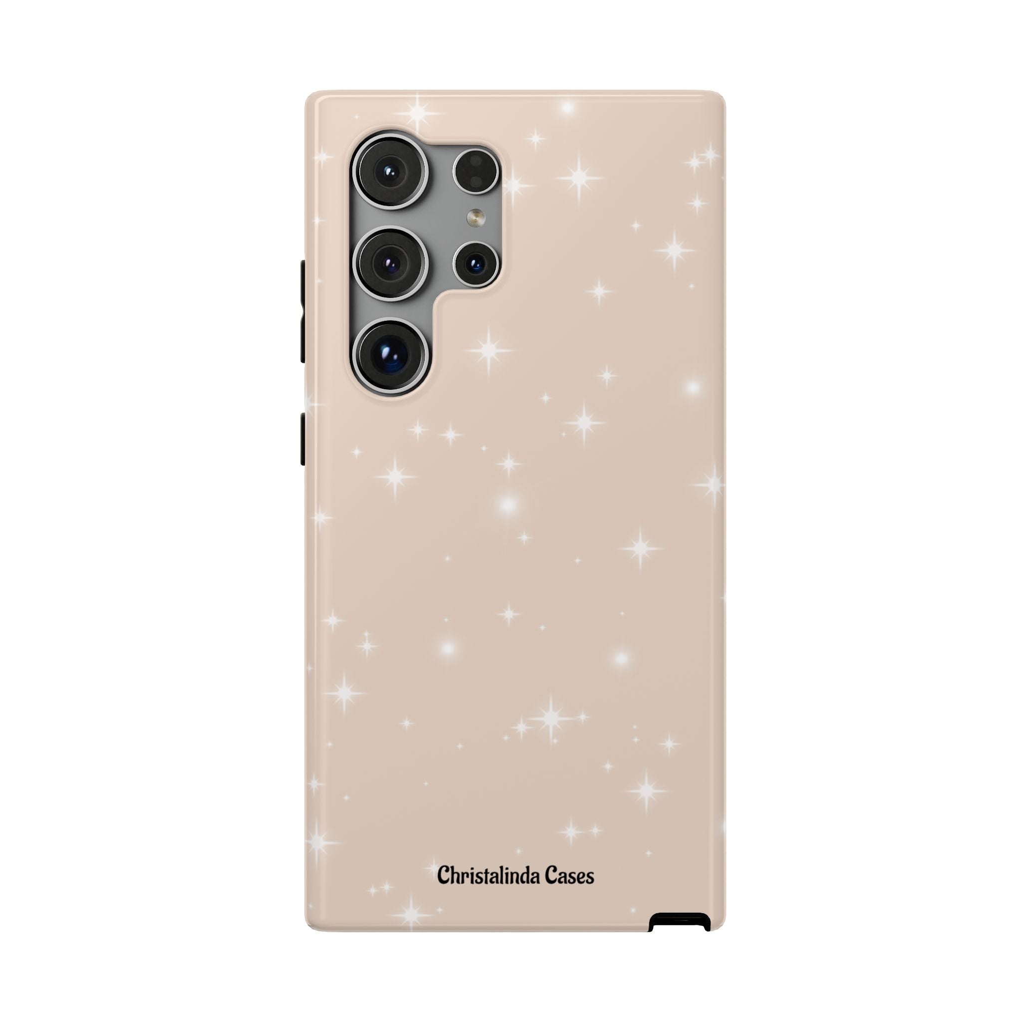 Sparkling Beige Impact-Resistant MagSafe Phone Case
