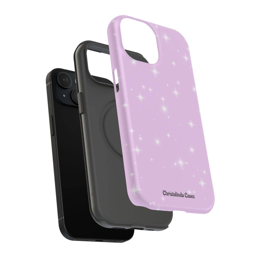 Sparkling Lilac Impact MagSafe Phone Case