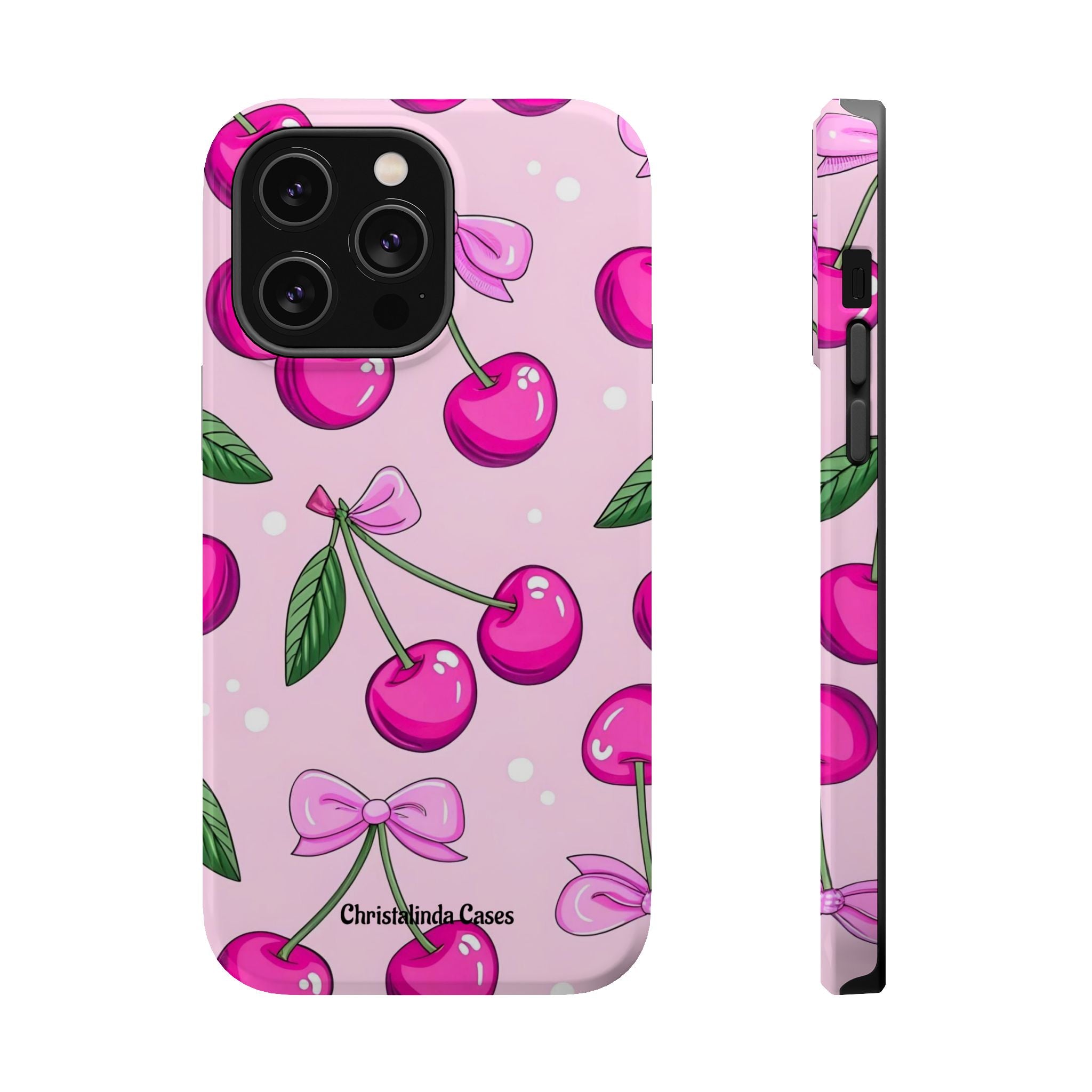 Cherry Cutie Impact-Resistant MagSafe Phone Case