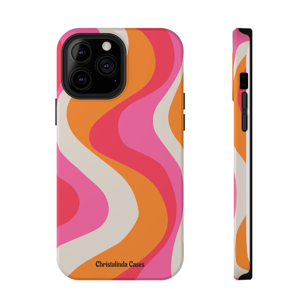 Sunset Sorbet Impact-Resistant MagSafe Phone Case