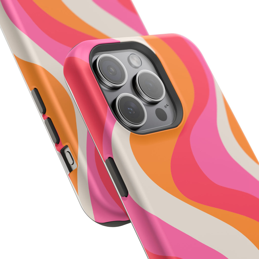 Sunset Sorbet Impact-Resistant MagSafe Phone Case