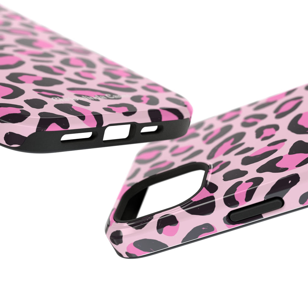 Pink Safari Impact-Resistant MagSafe Phone Case
