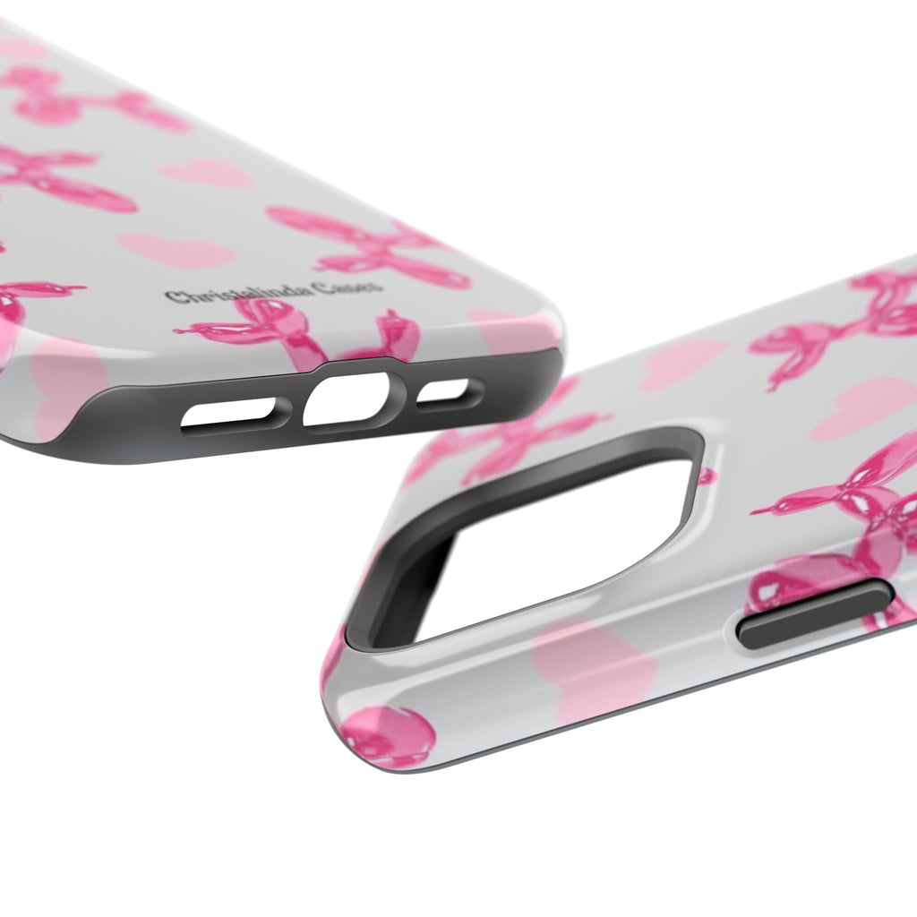 Balloon Charm Impact-Resistant MagSafe phone case