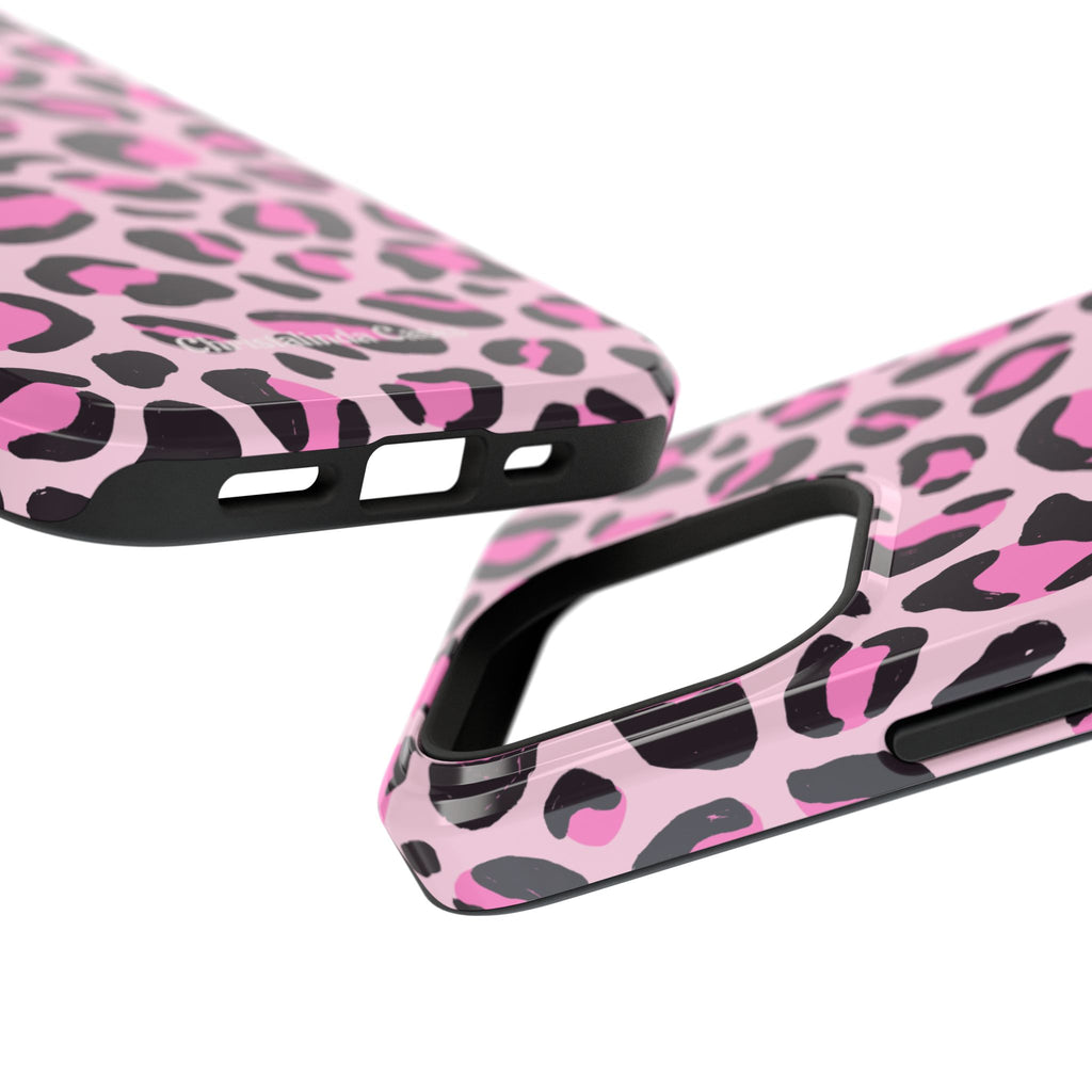 Pink Safari Impact-Resistant MagSafe Phone Case