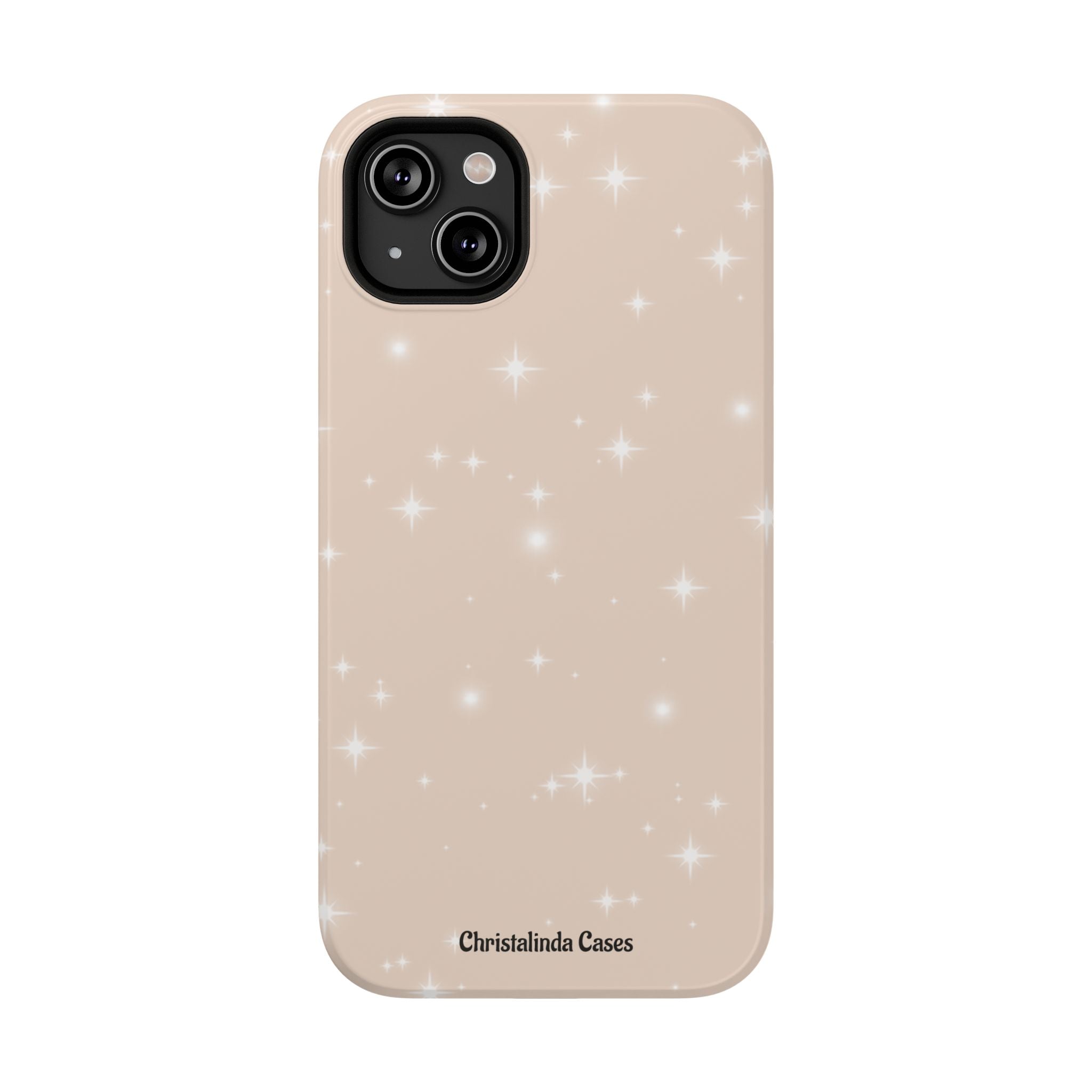 Sparkling Beige Impact-Resistant MagSafe Phone Case