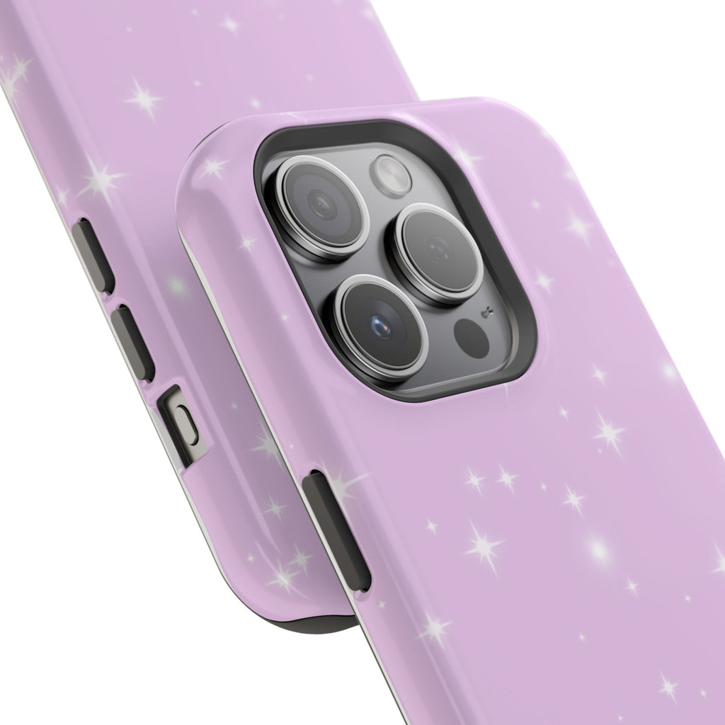 Sparkling Lilac Impact MagSafe Phone Case
