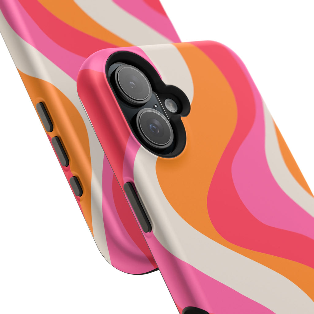 Sunset Sorbet Impact-Resistant MagSafe Phone Case
