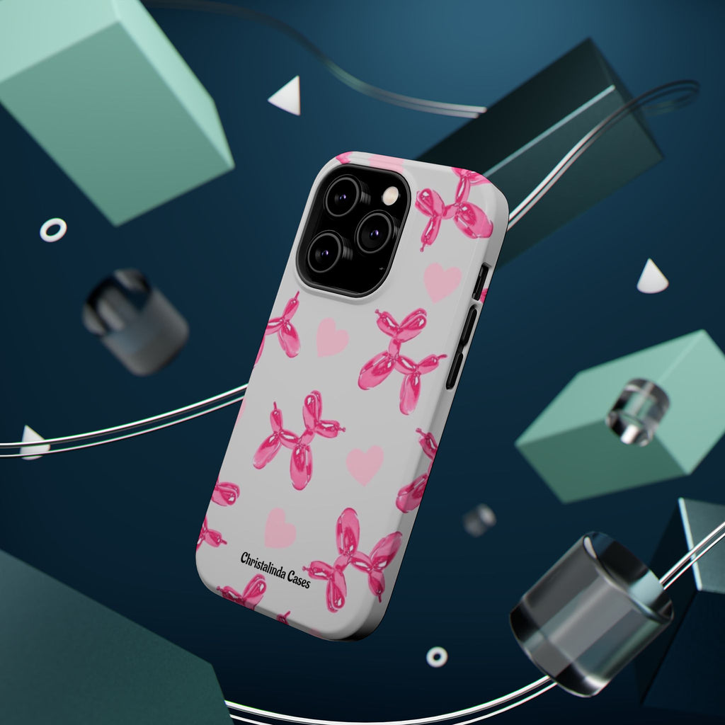 Balloon Charm Impact-Resistant MagSafe phone case