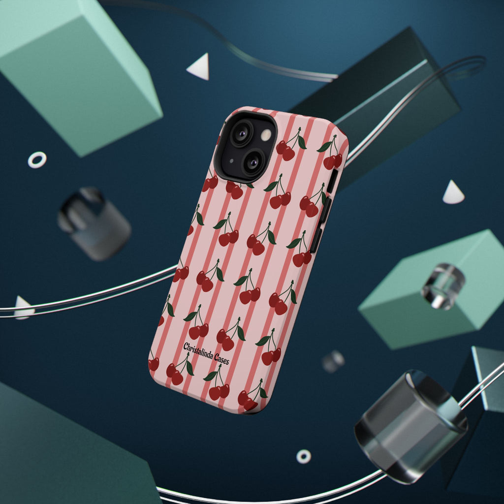 Cherry Kiss MagSafe Impact-Resistant Case